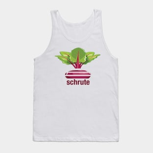 Schrute Farms Adidas Logo Tank Top